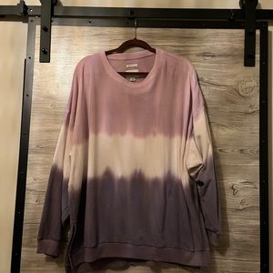 American Eagle cozy sweatshirt, tie dye. Never worn, tags removed.
